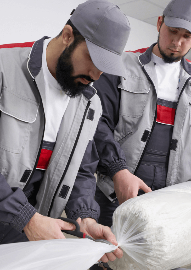 10d9c517 men workers packing carpet plastic bag after cleaning it automatic washing machine dryer laundry service 1.png